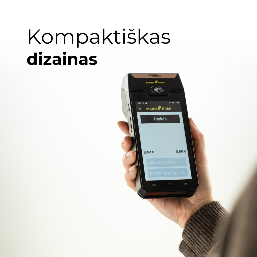 MANO KASA – Mobilus kasos aparatas su i.EKA fiskalizacija